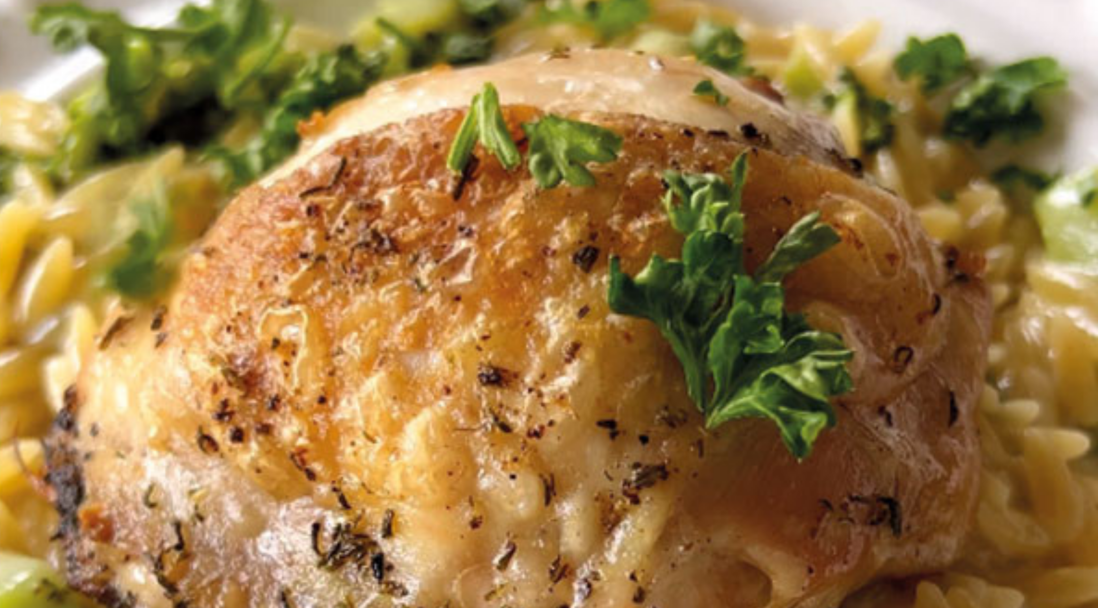 Cremiger OnePot mit Brokkoli und Hühnchen