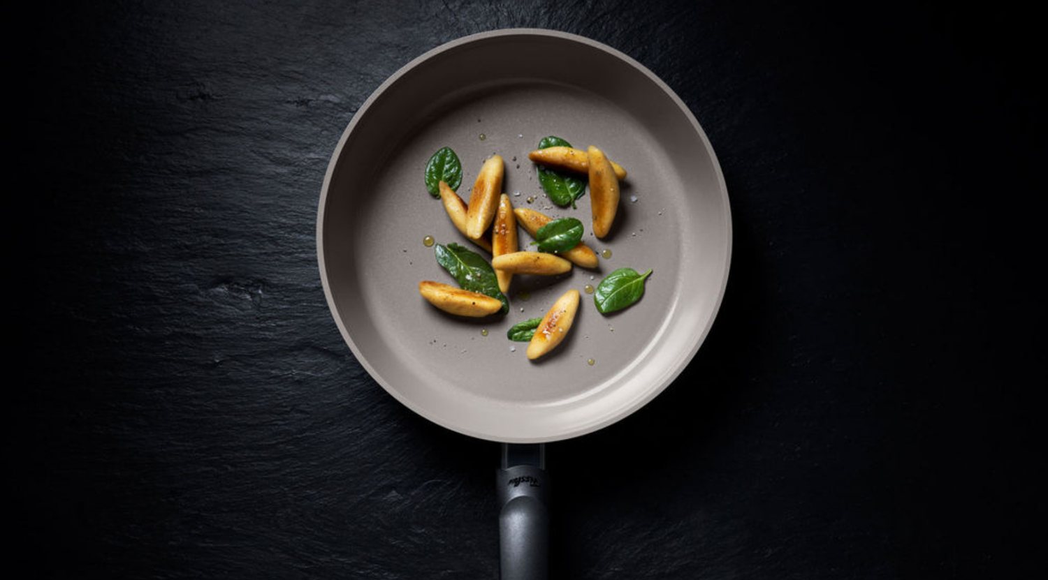 Schupfnudeln mit Spinat