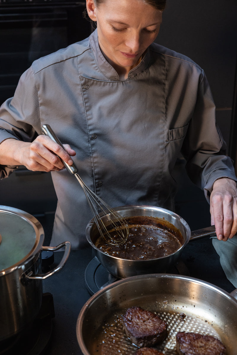 Original-Profi Collection® 6-Piece Pot Set with Glass Lids, Steamer Insert and Conical Pan