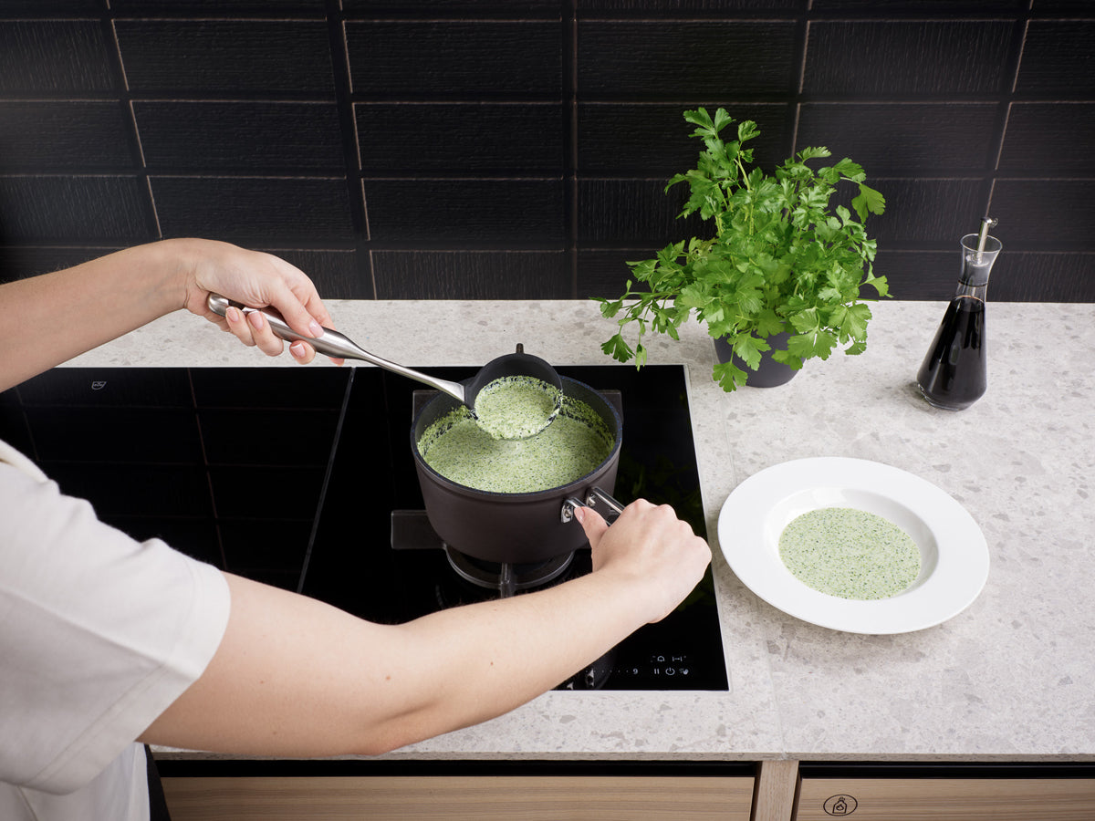 Adamant® 2-Piece Saucepan Set with Saucepan Handle