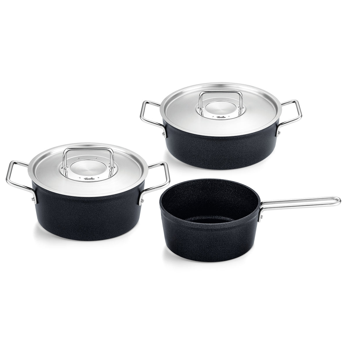 Adamant® 3-Piece Cookware Set with Metal Lid | Fissler