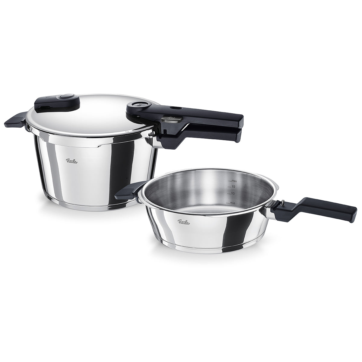 Vitaquick® Pressure Cooker 2-piece Set, 2,5l. + 4.5l | Fissler