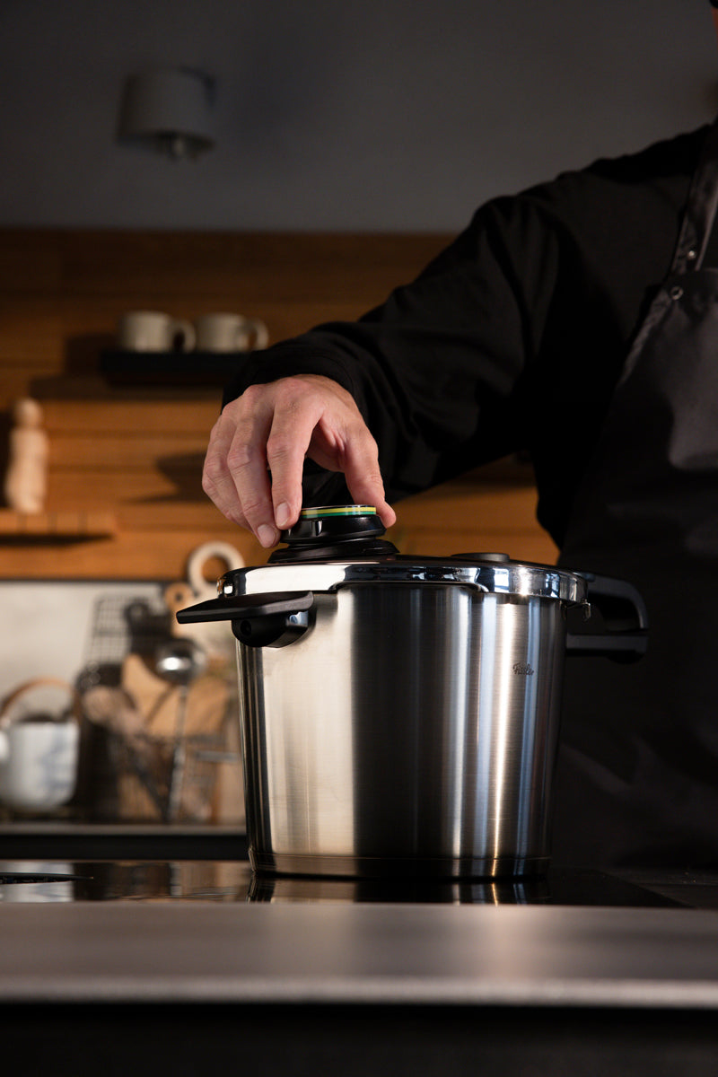 Vitavit® Premium - Set (Pressure Skillet 4l, Pressure Cooker 8l, Free Glass Lid)