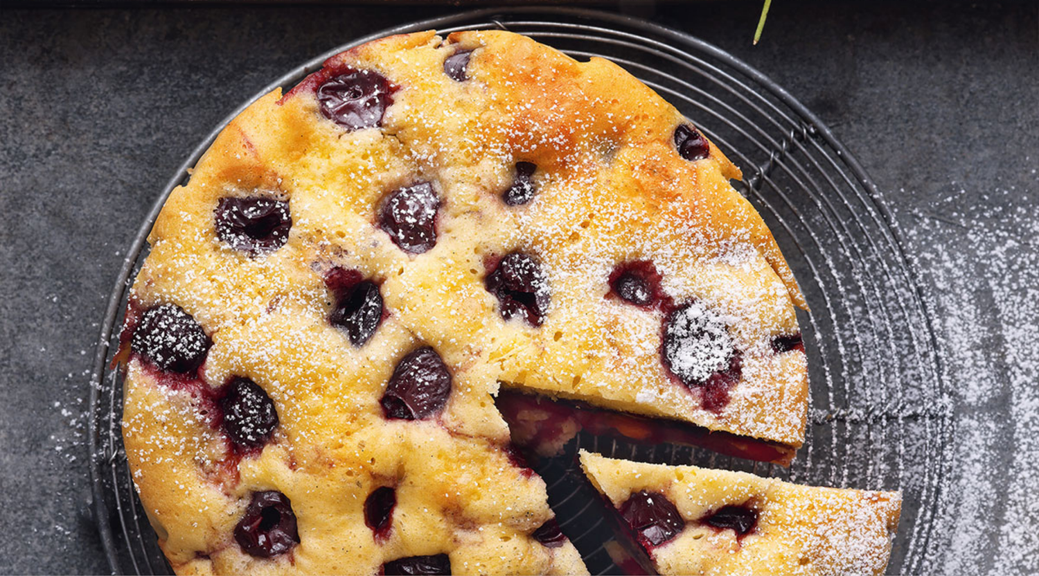 Clafoutis mit Kirschen