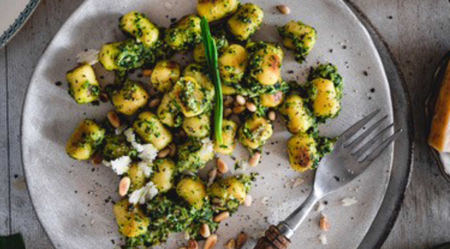 Gnocchi mit Bärlauchpesto