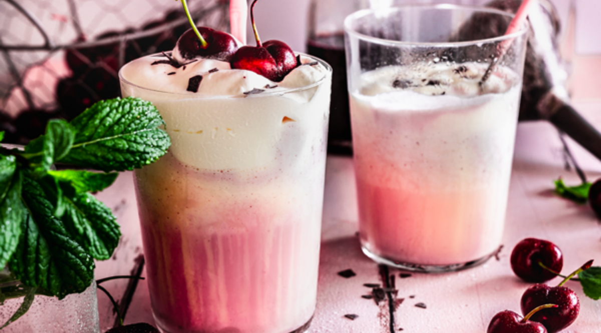 Recipe: Kiba Milkshake with Vanilla Ice Cream | Fissler