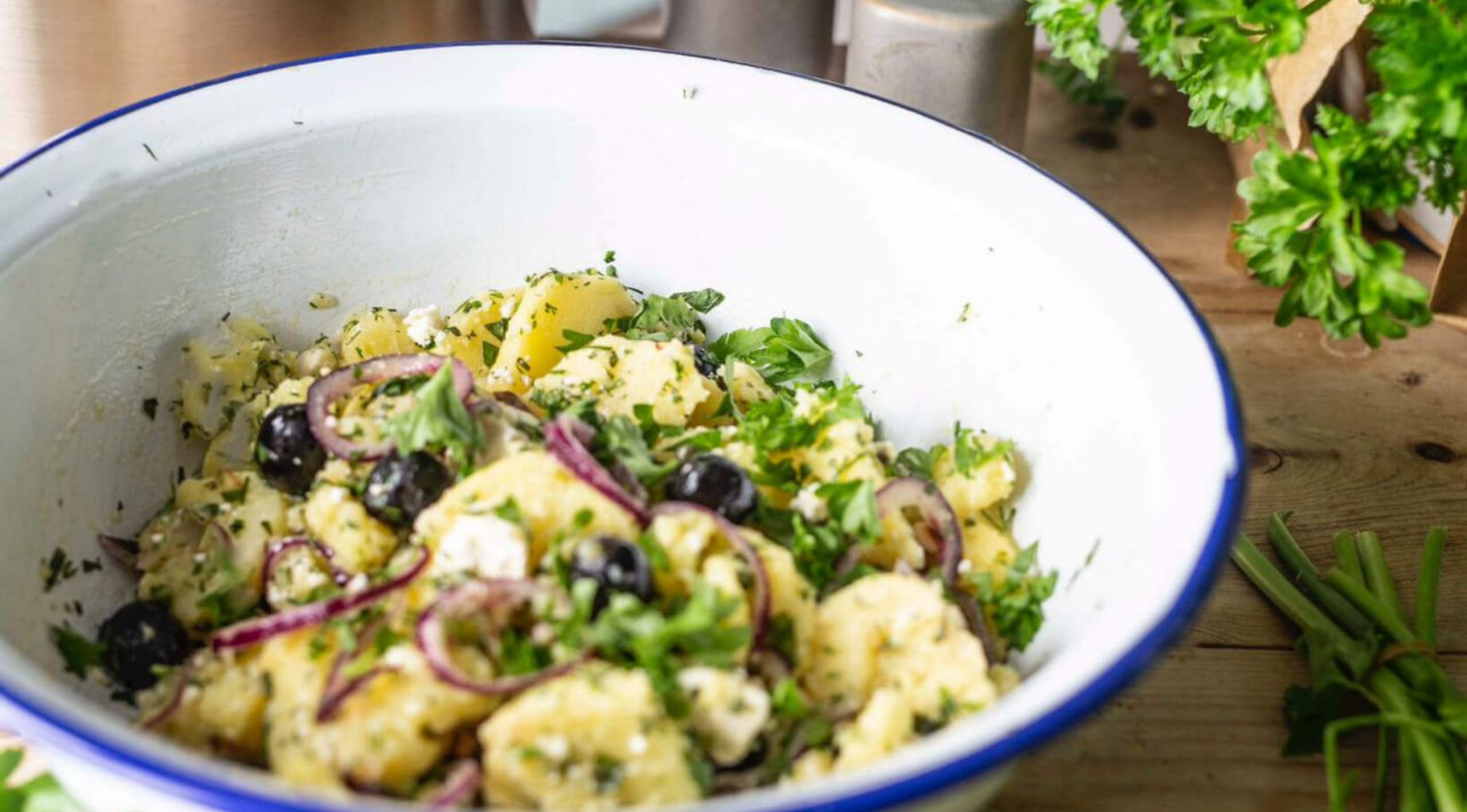 Mediterraner Kartoffelsalat