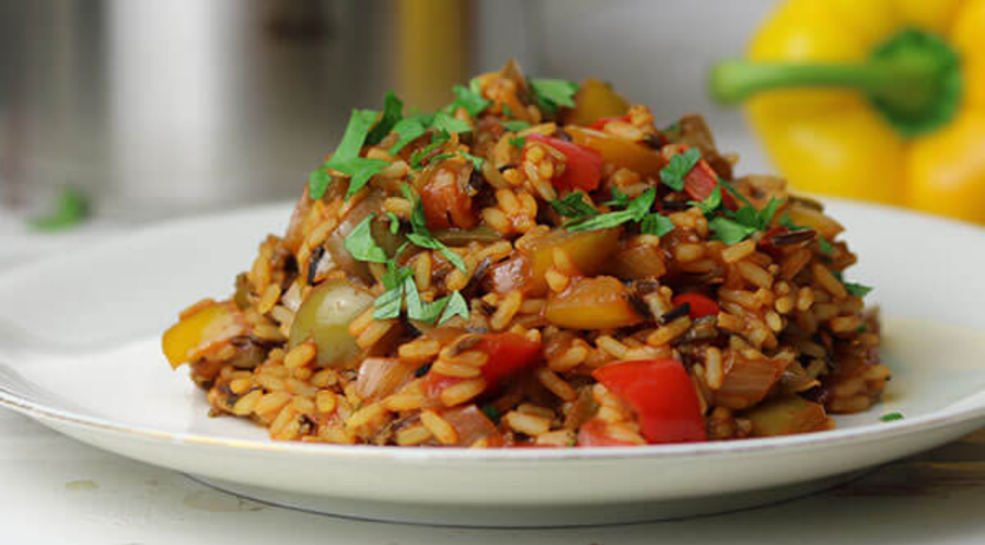 Recipe: Vegetarian Bell Pepper Rice | Fissler