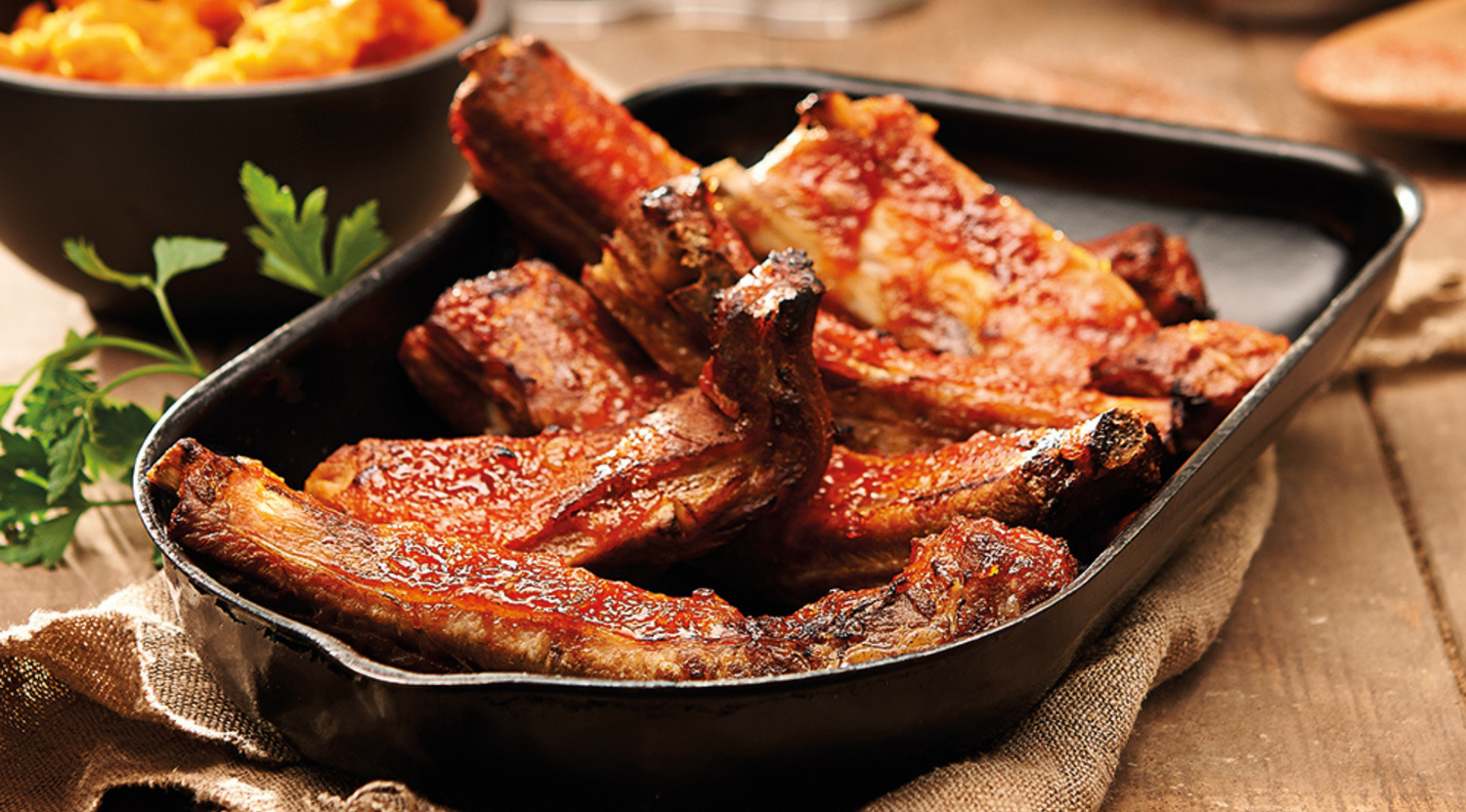 Spareribs mit Georgia-Barbecue-Sauce
