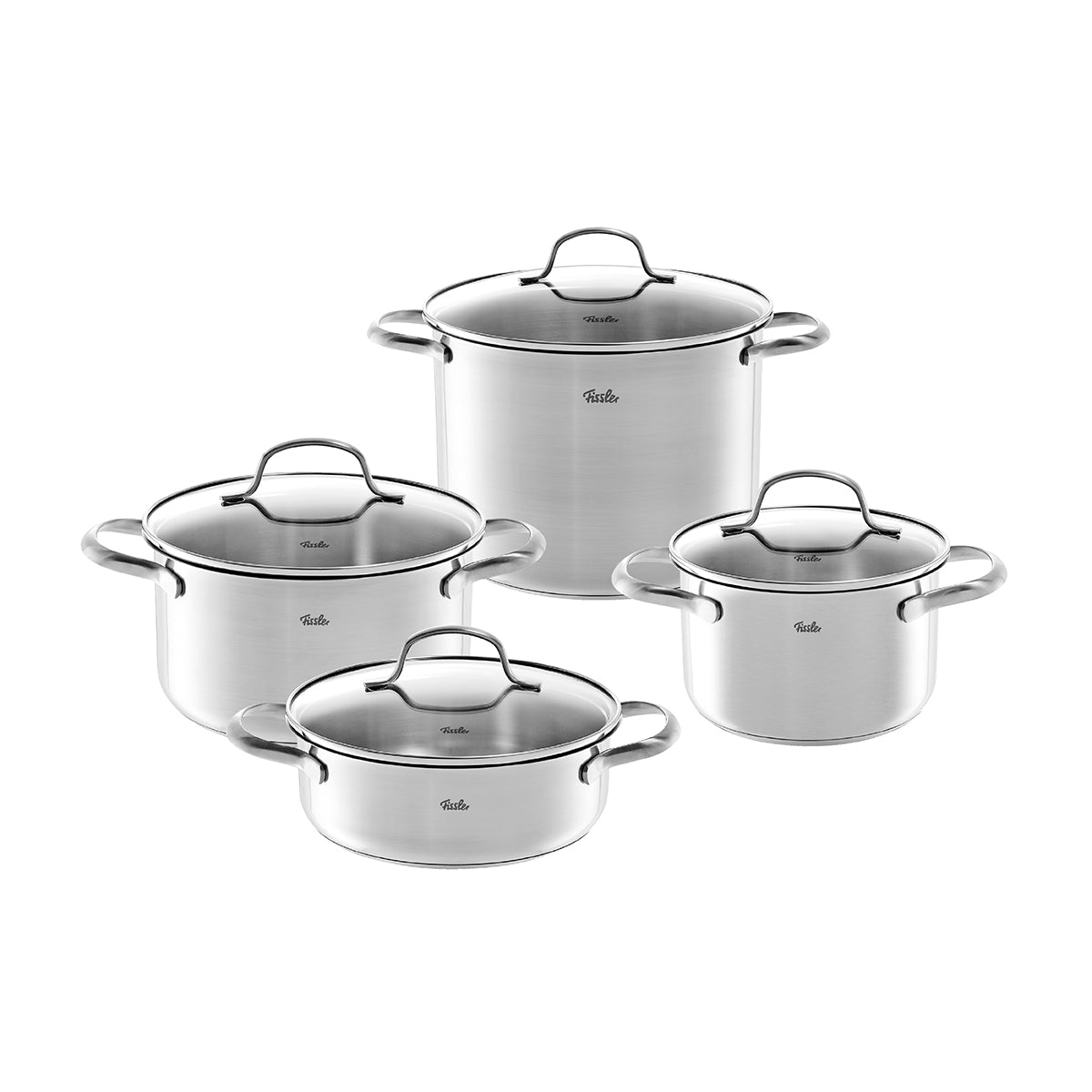 調理器具セット francisco san Fissler Amazon.com: Cookware Steel Stainless 4-Piece Francisco San Fissler 調理器具