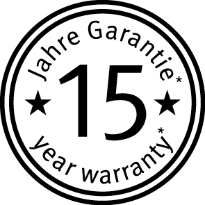 15 yıl garanti
